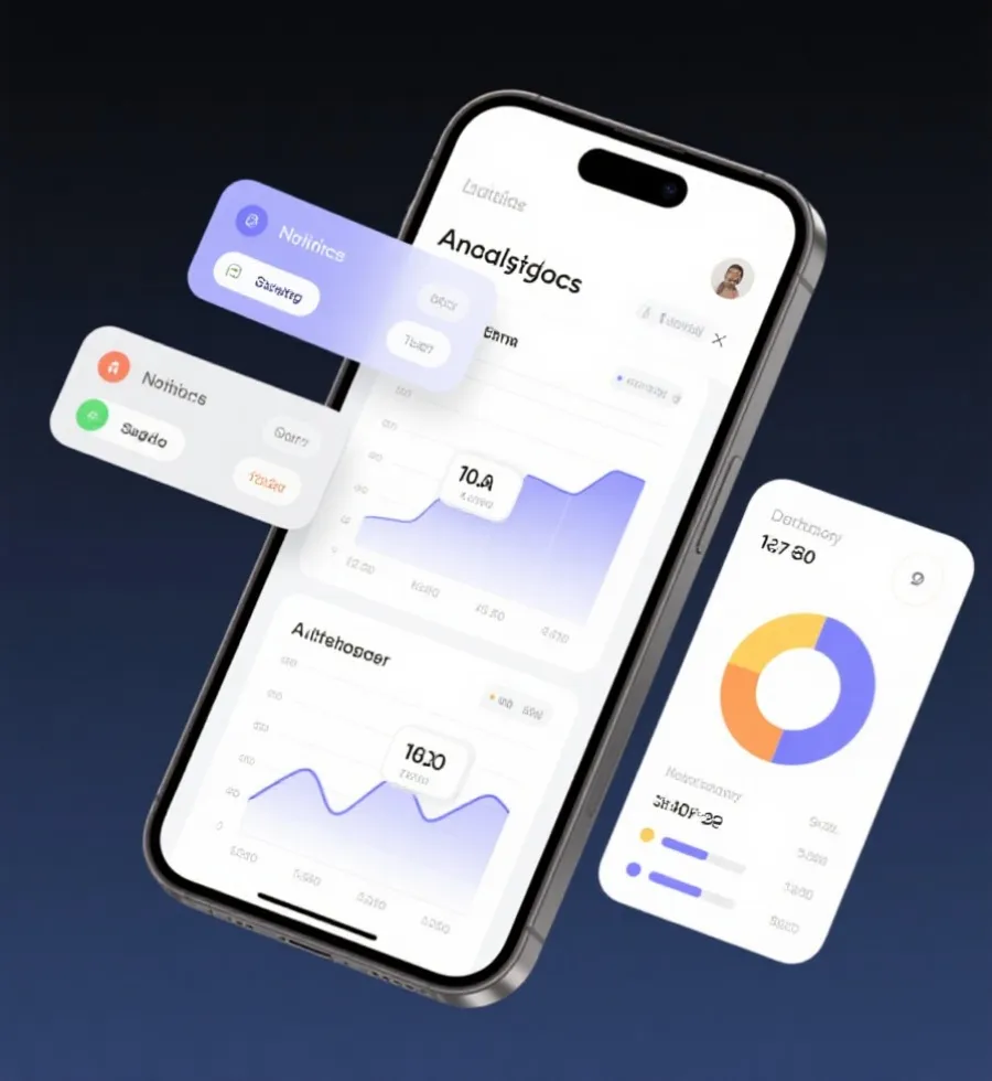 移动端数据工具示意图